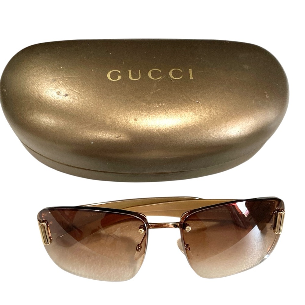 Gucci Brown Gradient Sunglasses